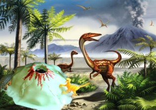 disparitia dinozaurilor din cauza unei eruptii vulcanice - experiment stiintific pentru copii