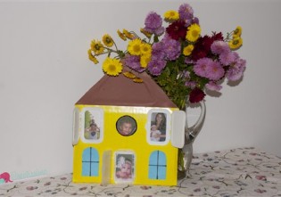 Casuta familiei - activitate pentru copii de la 1 an in sus